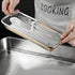 Utensil Drying Rack, 2 Pack Stainless Steel Holder, Compact Dish Rack for Kitchen Counter, Silverware Basket Organizer