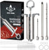 Meat Injector Syringe Kit with 3 Professional Marinade Needles for BBQ Grill, Turkey, Brisket; 2-oz Capacity, User