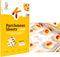 Katbite 12x16 Inch Parchment Paper Sheets with Grid Lines, Precut Non-Stick Heavy Duty Baking Paper for Cookies