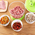 Multi-Functional Manual Food Processor - Hand Crank Rotary Dicer for Easy Cleaning - Mincer Mixer for Onion, Garlic, &