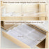 4 Tier(8 Packs),Expandable 11" 22" Acrylic Spice Drawer Organizer from to Seasoning Organizer Tray for Kitchen - Clear