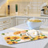 Qilmy Sunflowers Dish Drying Mat, Non-Slip Water Absorption Mat for Kitchen Countertop (16 x 18 Inch)