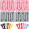 Nuogo 4 Pack Crayon Mold Crayon Recycling Molds Assorted 3D Silicone Oven