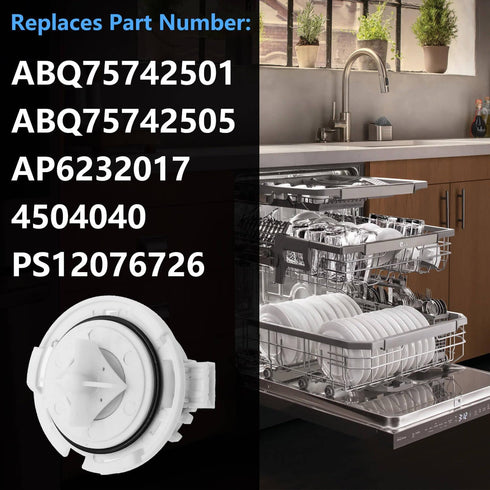 EAU62043401 EAU60710801 Dishwasher Drain Pump ABQ75742505, Fit for LG Kenmore Dishwasher Models