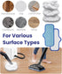 3+3 Steam Cleaner Accessories Compatible with Dupray Steam Cleaner, Triangle Microfiber Bonnet for Neat Steam Cleaner