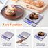 Gram Scale, 500g Capacity, 0.01g Accuracy Mini Food Scales, Digital Weight for Baking, Jewelry