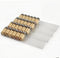 Acrylic Spice Drawer Organizer 4 Tier(8 Packs),Expandable from 11" to 22" Seasoning