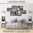 Langdon House 5x7 Picture Frames (Black, 12 Pack), Contemporary Frame Set, Wall Mount or Table Top