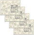 Heritage Lace Woodland 14x20 Ecru Placemat, Set of 4