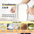 Laundry Pod Holder with Lid - Sealed Automatic Pop-Up Container Holds 115 Laundry Pods for Organization