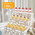 300 Packs 4oz 3 tchrules Dessert Cups with Spoons, Styles Mini Plastic Appetizer Cups, Clear Parfait Cup for Party