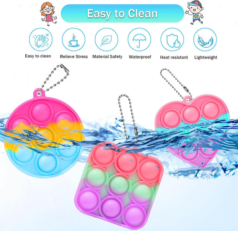 SINFOX 30PCS Party Favors for Kids,Bulk Fidget Toys, Birthday Party Toys, Small Classroom Prizes Box Fidgets Toys