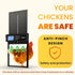 Anti-Pinch 5-Year Okkobi Automatic Chicken Coop Door Solar Powered - LCD Display - Chicken Coop Door with Light Sensor