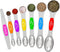 Magnetic Measuring Spoons Set, Wildone Stainless Steel Double Sided Measuring Spoons Set of 7 for Dry and Liquid