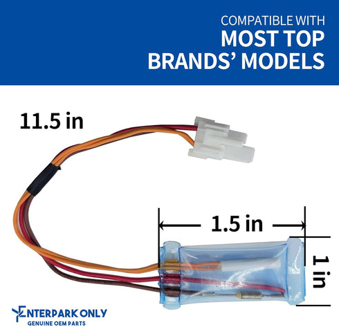ENTERPARK ALL NEW Refrigerator Defrost Thermostat Sensor Replacement Part for LG 6615JB2005C AP4457170