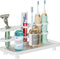 YOOLENS Electric Toothbrush Holder for Bathroom Countertop 5 Metal Slots Toothpaste Razor