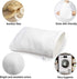 PHOGARY 6"x8" 6 Pack, Microfiber Face Cloths, Fast Drying Bath Mitts Washcloth, Super Absorbent Soft Lightweight Towel
