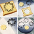 Sunflower Cookie Cutter Set - 3 Piece (3.8", 3.1", 2.6") for You Are My Sunshine Baby Shower Birthday Decorations
