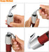 3 Pack Stainless Steel Wine Stoppers - Reusable Bottle Stopper Sealer with Silicone Plug, Ideal Gift