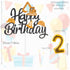 FUNCANDLE Set,Yellow 4 4th Construction Themed Birthday Candles White Stripes Number Candle with Construction Cake