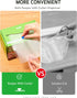 Syntus Food Vacuum Seal Roll Keeper, 11" x 75' and 8" x 75', Commercial Grade Vacuum Sealer Bag Rolls with Cutter