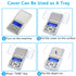 Portable Food Travel Scale Digital Kitchen Scale 500g Capacity High Precision Miniature Measuring Scale