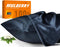100% Mulberry Silk Pillowcase for Hair and Skin, 22 Momme Natural Silk Pillow Cover with Zipper (Navy Blue, Standard