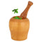 Handmade Acacia Wood Mortar and Pestle - Ideal for Spices, Herbs, Garlic, and Kitchen Essentials