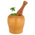 Handmade Acacia Wood Mortar and Pestle - Ideal for Spices, Herbs, Garlic, and Kitchen Essentials