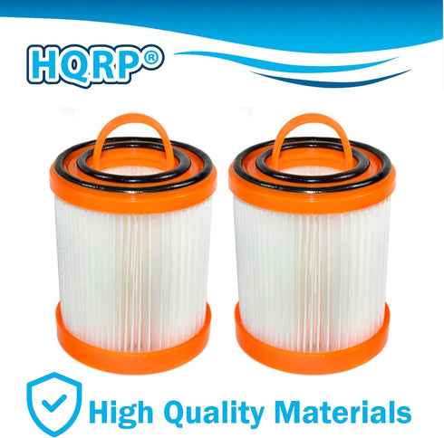 HQRP 2-pack Dust Cup Filter - Compatible with Eureka Vacuum Cleaners, DCF-3 DCF3 62136A Replacement