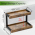 MARTY 2 Countertop, 15.8''L Countertop, Counter Tier Spice Rack Organizer for Coffee Station/Bathroom Organizer Shelf