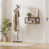 Floating Nightstand, Wood Bedside Shelf Wall Mounted Nightstand, Floating Bedside Table Wall Shelf for Bedroom, Living