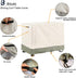 40 inch Bitubi Outdoor Dining Cart Cover for Royal Gourmet Double-Shelf Movable Dining Cart Table, Heavy Duty