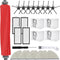 Leadaybetter 21 Pcs Replacement Parts for Roborock Q7/Q7+/Q7 Max/Q7 Max+ Vacuum Cleaner, Includes 1 Roller Brush