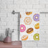 AUUXVA Hand Towels for Bathroom, Kitchen Towels, Colorful Donut Face Towel for Gym/Hotel/Spa/Salon, 30"x15"