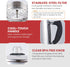EC923 12-Cup, Elite Gourmet Electric Coffee Percolator, BPA Free, Keep Warm, Clear Brew Progress Knob, Cool-Touch