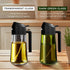 4Pcs 16oz/470ml Set 2Pcs YARRAMATE Glass Olive Oil Sprayer with Stickers, Kitchen Gadgets, Including Non-Slip Bottle