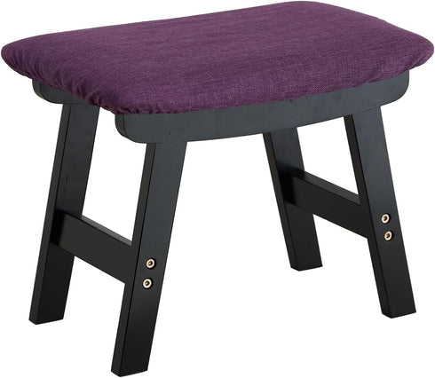 Furshus Foot Stool Ottoman Foot Rest Under Desk,Small Stool for Living Room, Bedroom