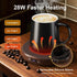 Set 4-Temperature Setting Coffee Mug Warmer & Mug for desk, Smart Auto Shut Off Electric Cup Warmer for Office & Home
