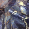 Blue Stone Adhesive Marble Paper, Gloss Vinyl Peel and Stick Countertops Covering Sticker Roll 15.8inch by 79inch