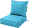 Outdoor Patio Chair Cushions Set 22 L X 24 W X 5