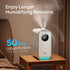50 5L, DREO Humidifiers for Bedroom, Top-filled Smart Quiet Cool Mist Humidifier for Large Room, Hours Runtime