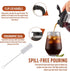 Glass Cold Brew Coffee Maker, 64 oz Mason Jar Iced Coffee Pitcher, Durable Glass, Stainless Steel Filter