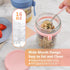 OcePor 6 Pack 16 OZ Overnight Oats Containers with Lids and Spoons, Glass Mason Overnight Oats Jars, Large Capacity