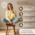 NORDHA 9.3 Inch 1.4 Wooden Stool Chair, Child's Chair, Lightweight Kg, Ideal for Bedroom or Playroom, Durable Taburete