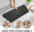 Tree Bud Bathtub Mats, Non-Slip Extra Long Shower Mat 39 x 16 Inch, Machine Washable for Kids