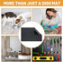 Hushee 2 Pcs Extra Large Dish Drying Mat - Quick Dry 30'' x 24'' Waterproof Slip Resistant for Countertop