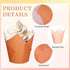 Whaline 180Pcs Terracotta Tulip Cupcake Liners | Greaseproof Muffin Baking Liners for Parties
