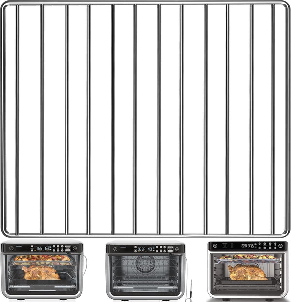 Replacement Air Fryer Wire Rack for Digital Convection Toaster Oven, 14.6''*11.4'' Stainless Steel Baking Tray Rack