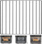 Air Fryer Wire Rack for Ninja Foodi 10 in 1 DT201 DT251, 14.4''*11.4'' Stainless Steel Baking Tray Rack